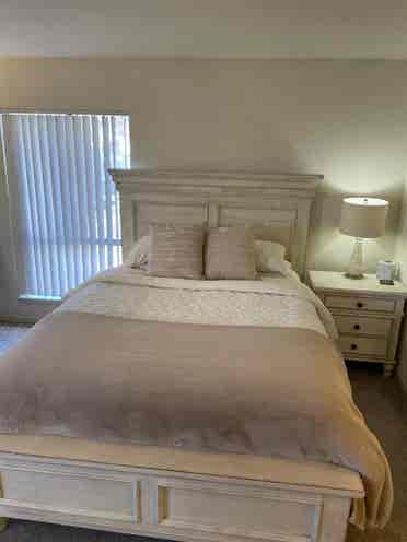 A spacious master bedroom!