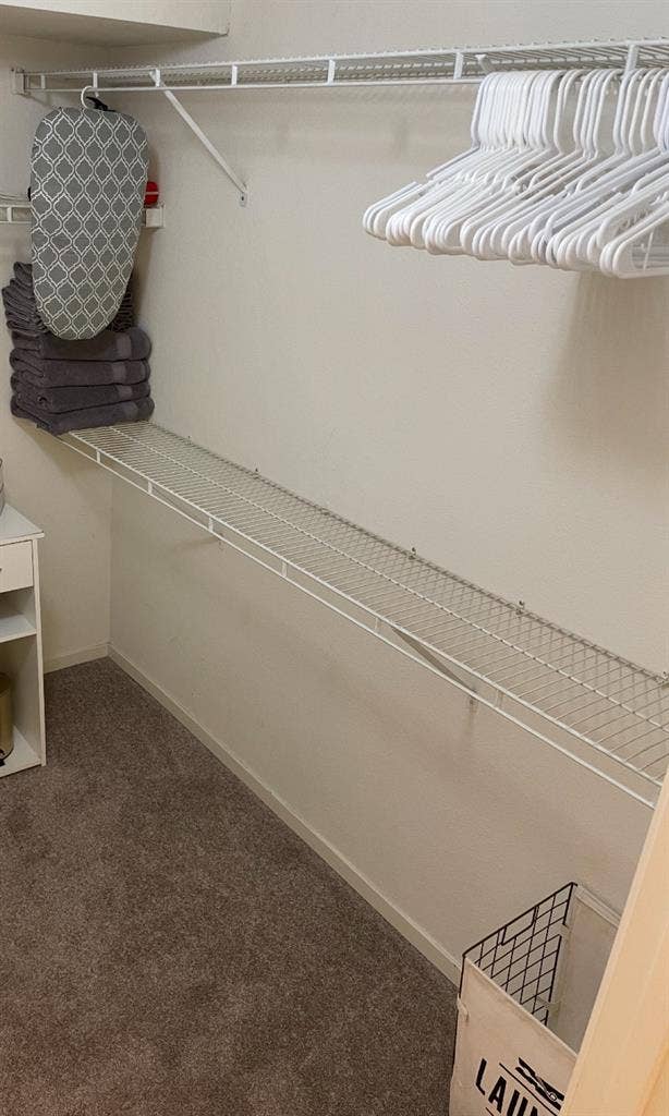 A spacious master bedroom!