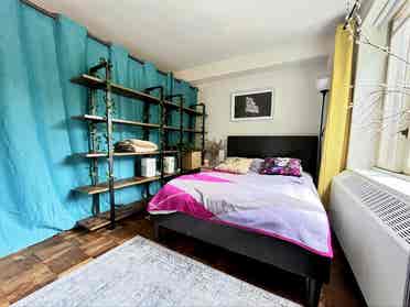 Furnished room - Elev/Laundry bldg