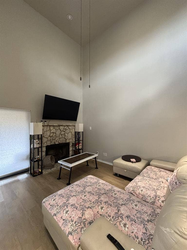 Room with bathroom