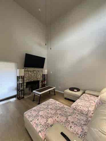 Room with bathroom