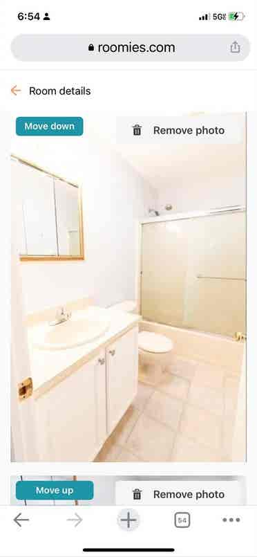 Room available for August 1st.
