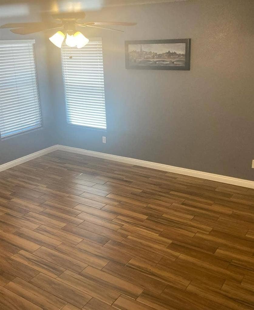 Spacious Master bedroom and Bath