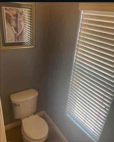 Spacious Master bedroom and Bath