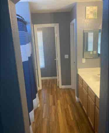 Spacious Master bedroom and Bath