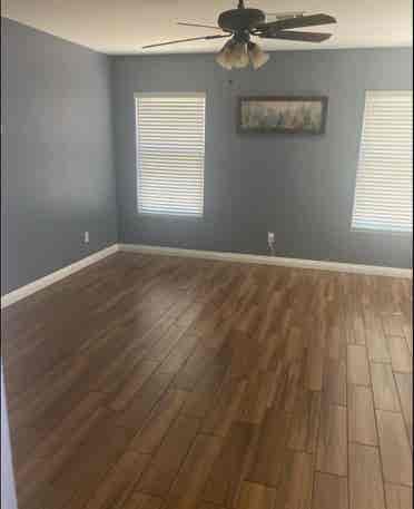 Spacious Master bedroom and Bath