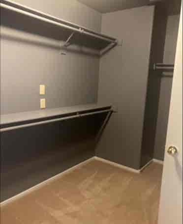 Spacious Master bedroom and Bath