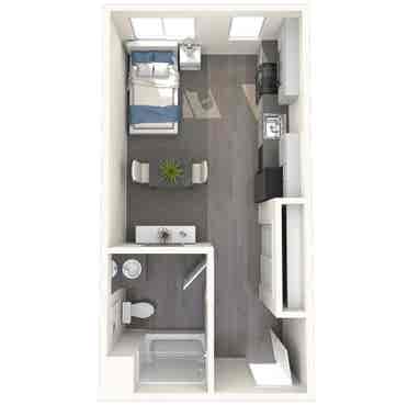 FURNISHED STUDIO APARTMENT