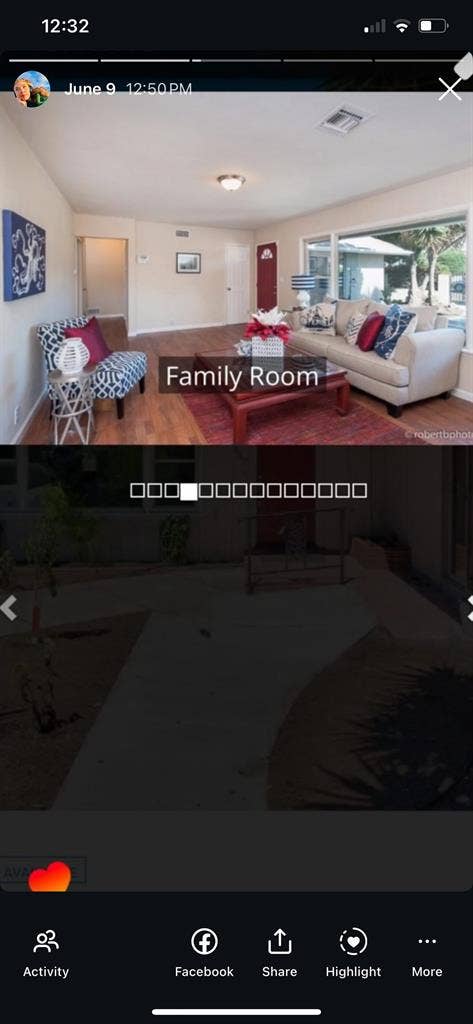 3 bedroom house: One room available