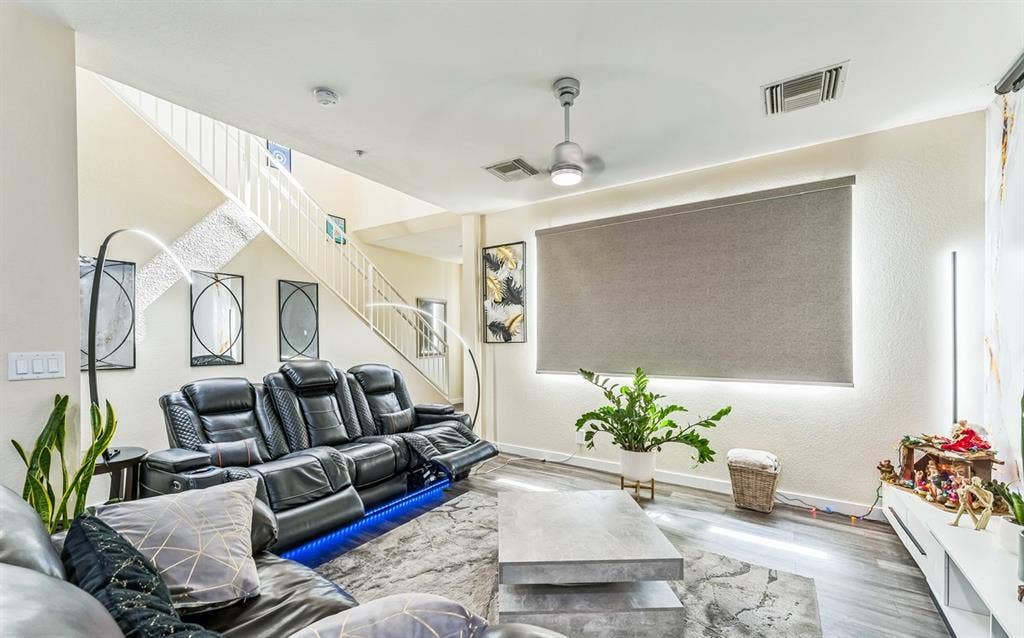 1 year, upstairs guest suite