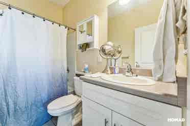 1 year, upstairs guest suite