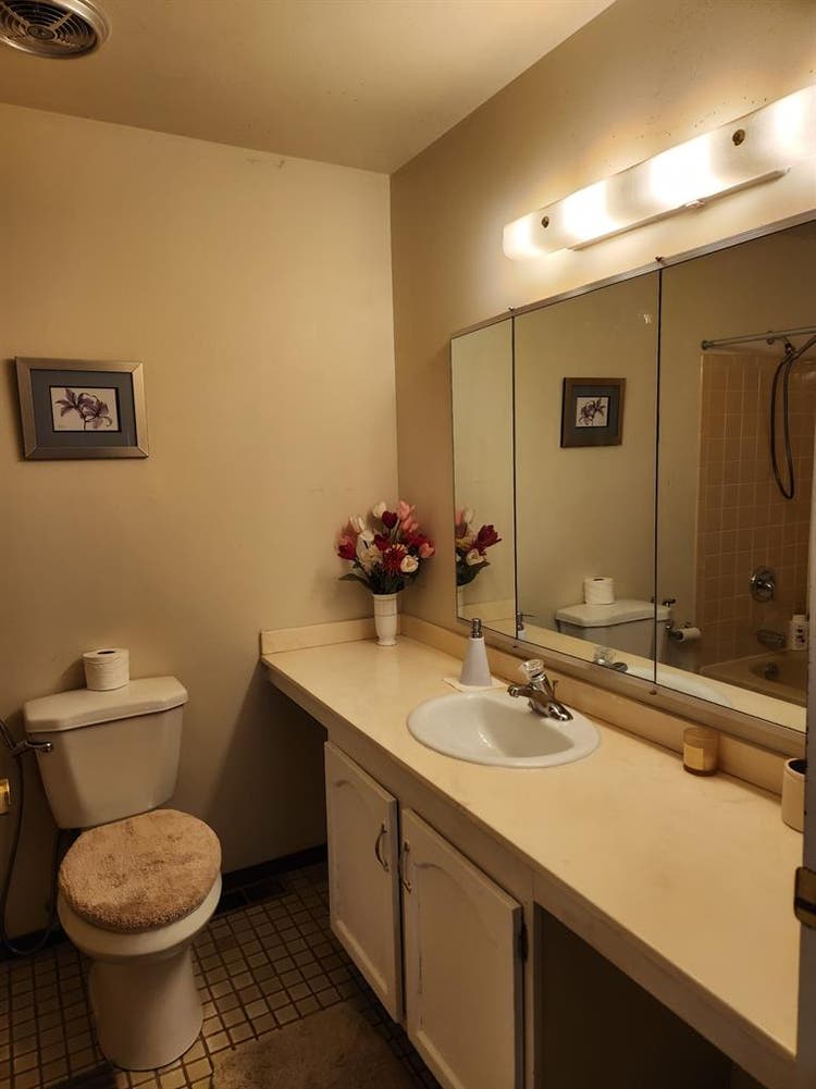 Guest Bedroom in Single Family Home