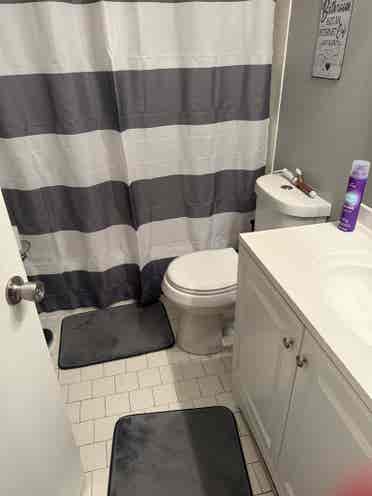 1BR personal hall bath. 
 pics soon