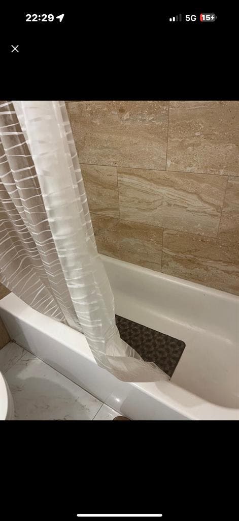 West Boca - bedroom & shared bath.