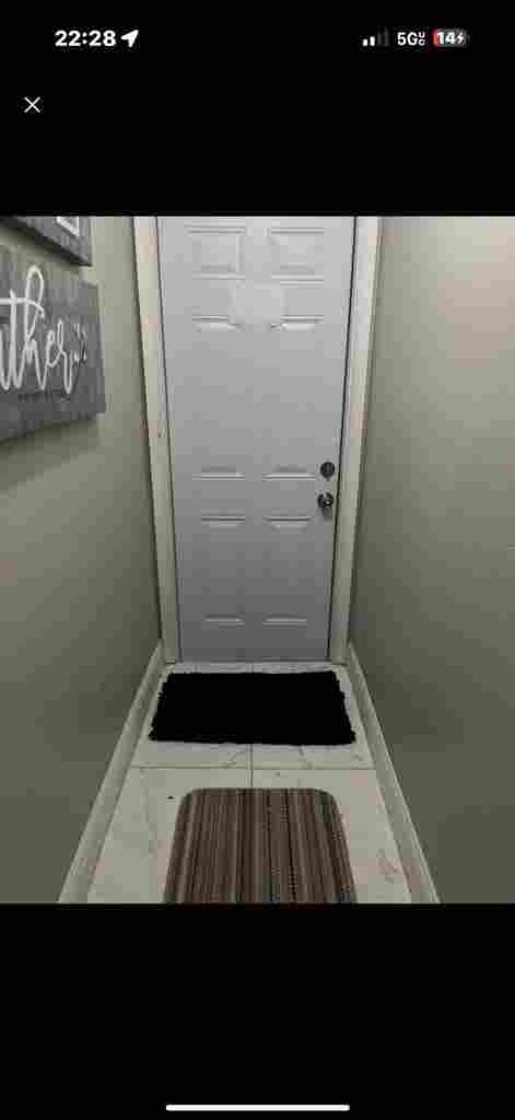 West Boca - bedroom & shared bath.