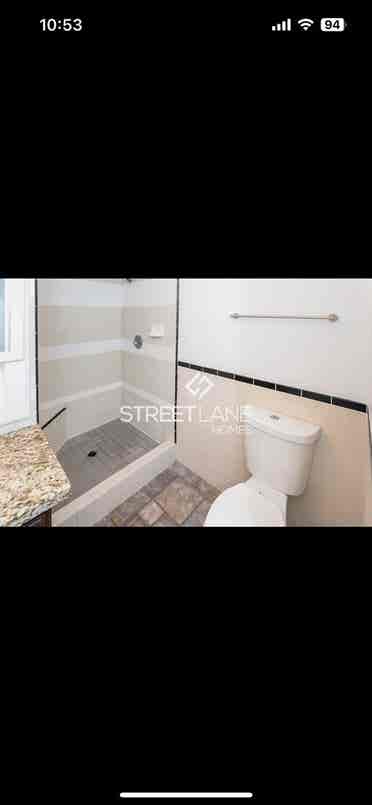 Master bedroom w/ private bathroom!