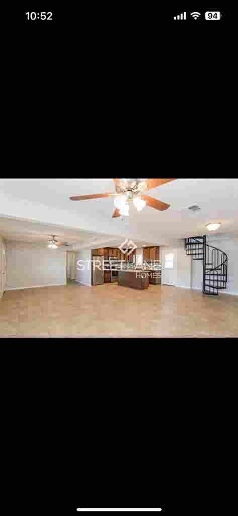 Master bedroom w/ private bathroom!