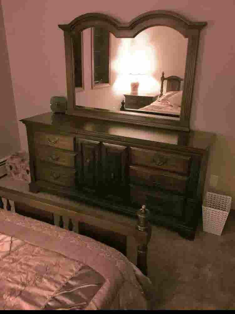 Furnished room in large home.