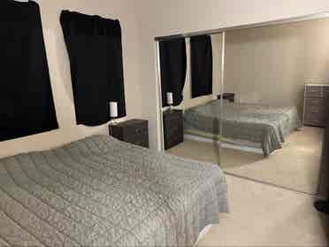 One bedroom, available