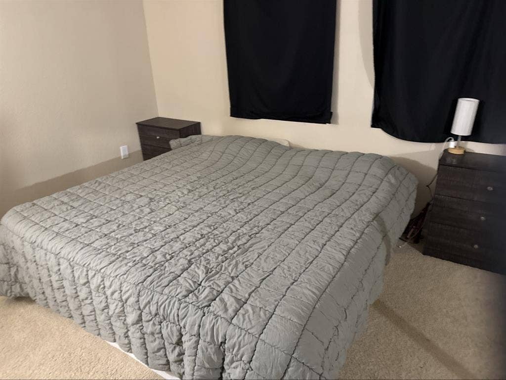 One bedroom, available