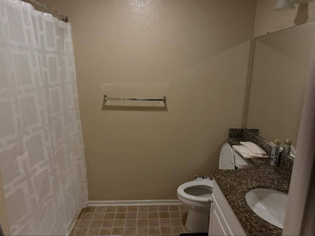 One bedroom, available