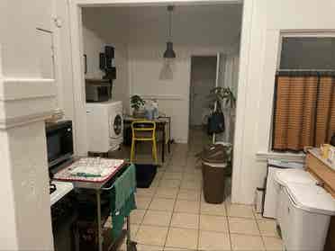 Master bathroom with parking spott