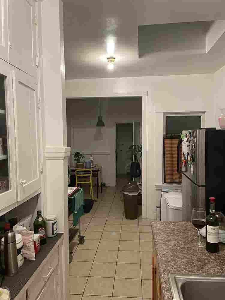 Master bathroom with parking spot
