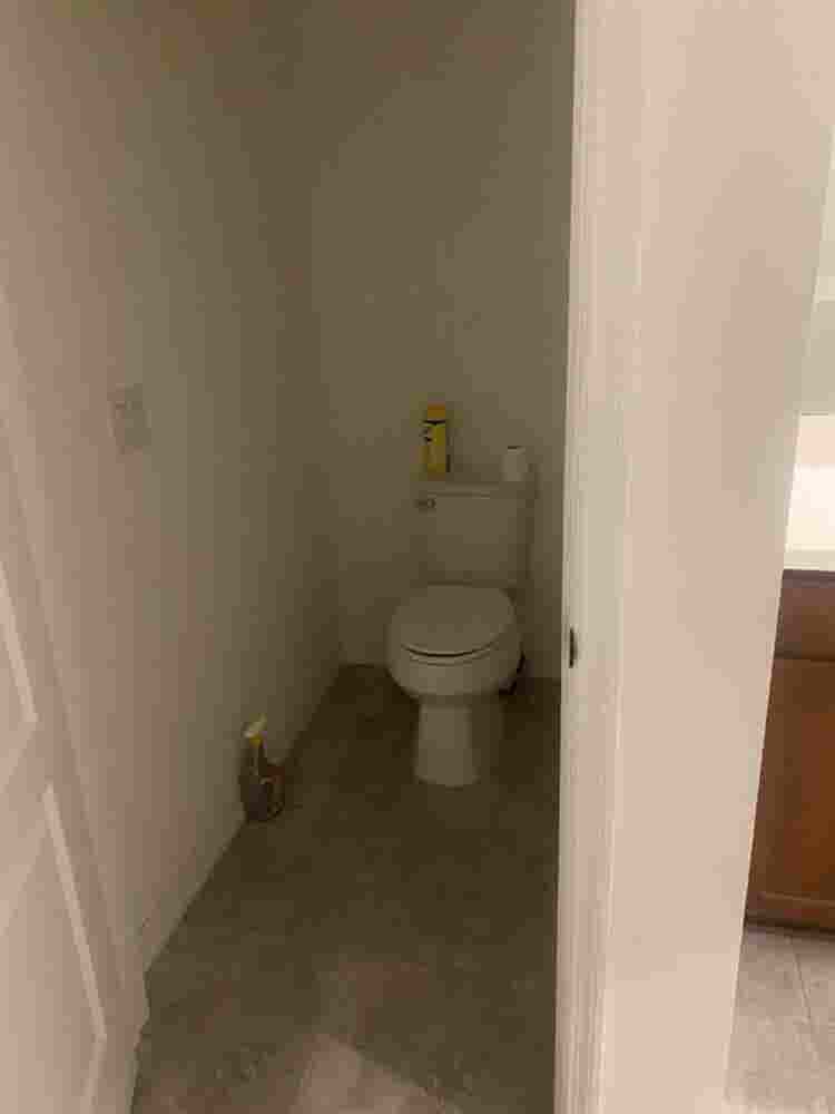 Master Bedroom with large bathroom