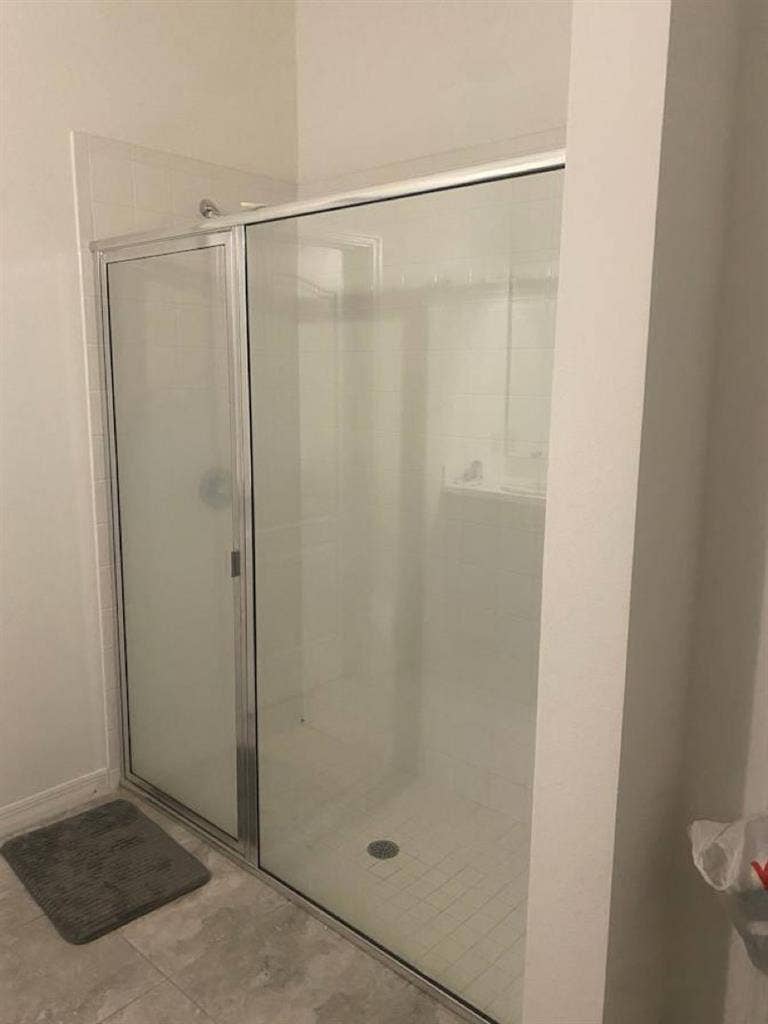 Master Bedroom with large bathroom