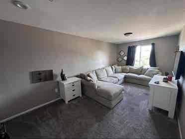 Furnished bedroom suite