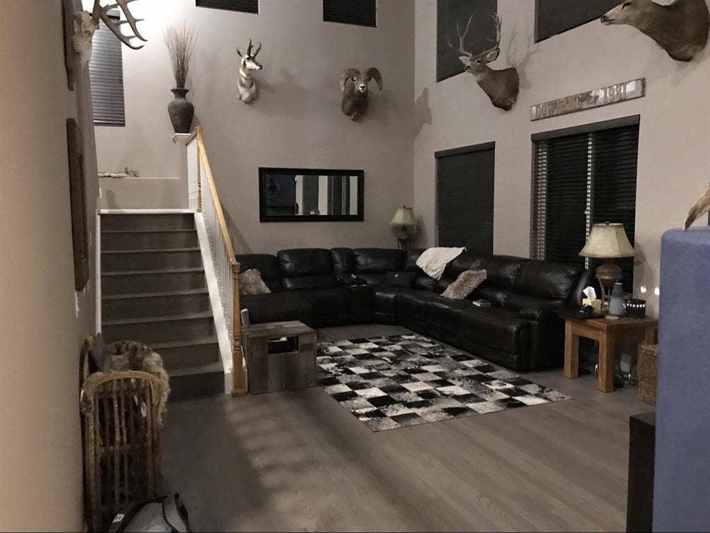 Furnished bedroom suite