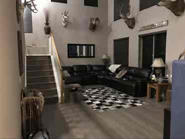 Furnished bedroom suite