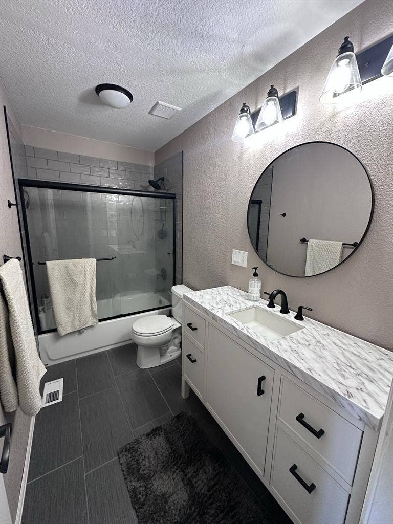 Furnished bedroom suite
