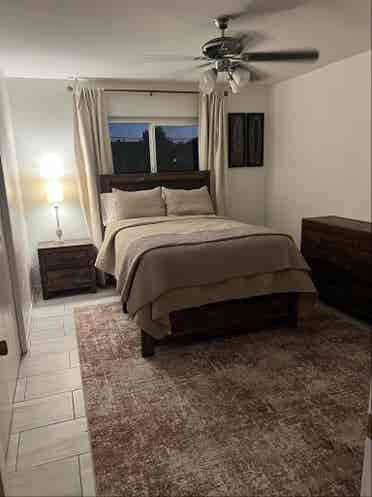 GENEROUS SIZE ROOM FURNISHED