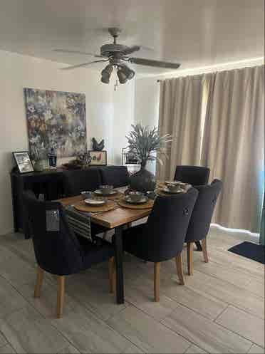 GENEROUS SIZE ROOM FURNISHED