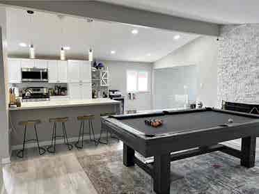 Master bedroom w/ private bathroom