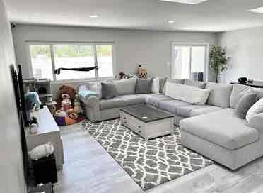 Master bedroom w/ private bathroom