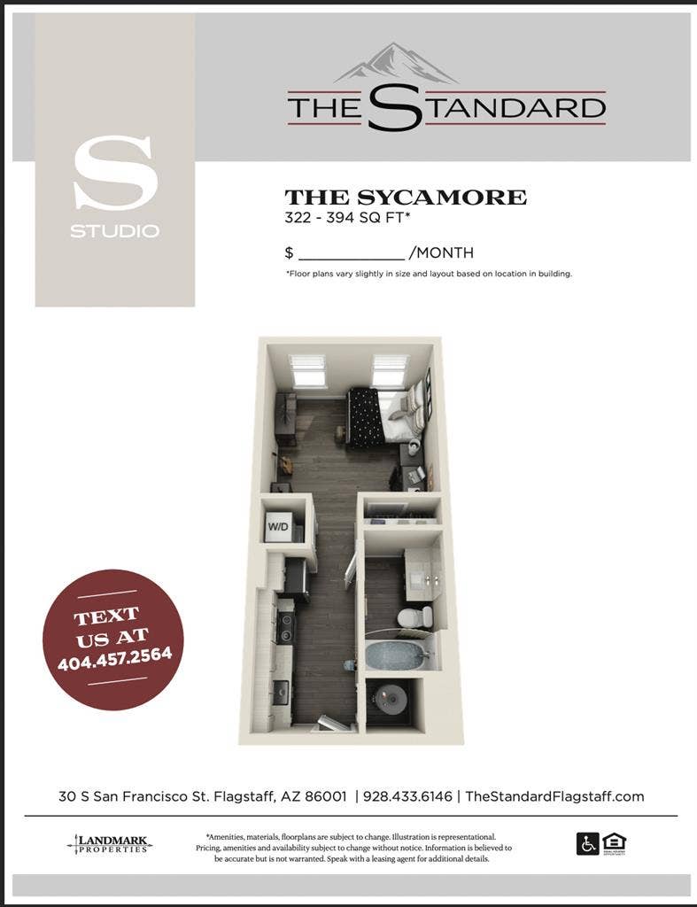 Studio Sublet