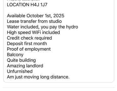 Lease transfer