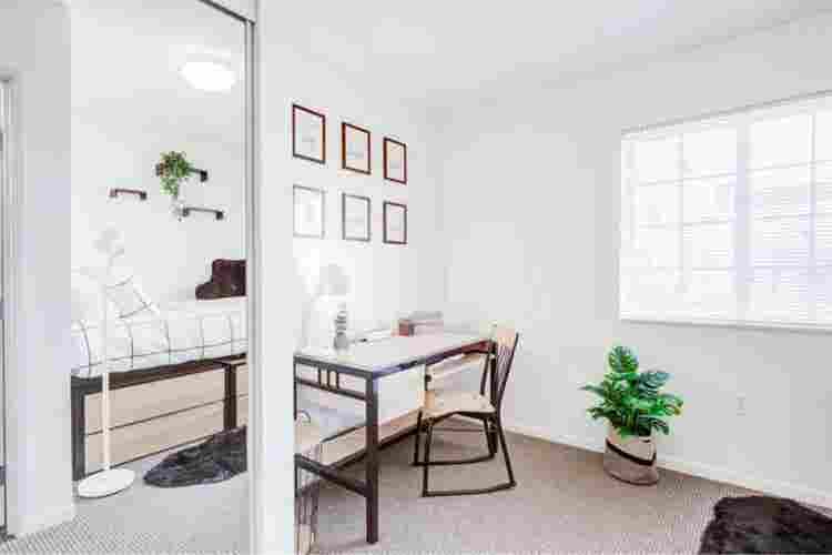 Bedroom with bathroom