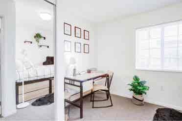 Bedroom with bathroom