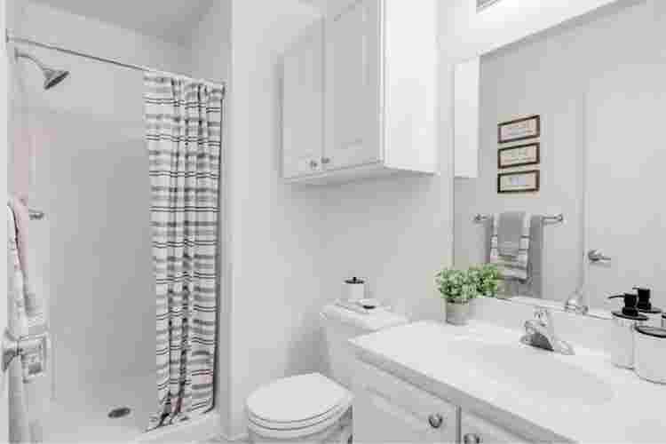 Bedroom with bathroom