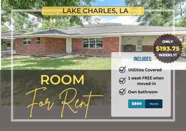 Room with private bathroom for RENT