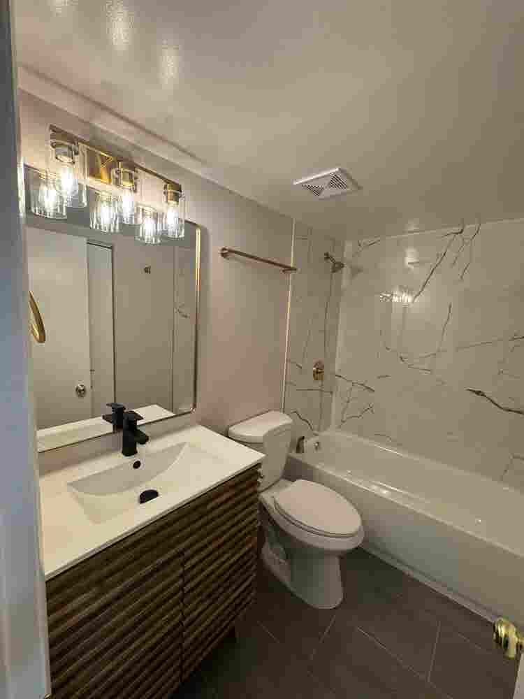 Newly renovated  baths