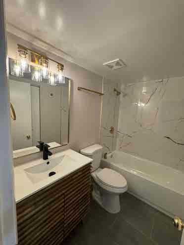 Newly renovated  baths