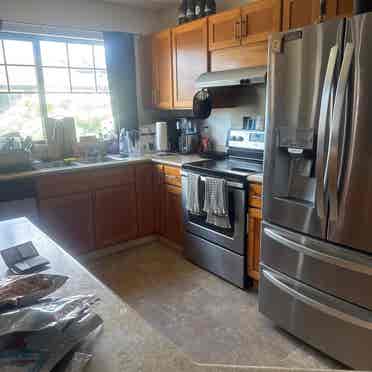 Master bedroom and bathroom rental