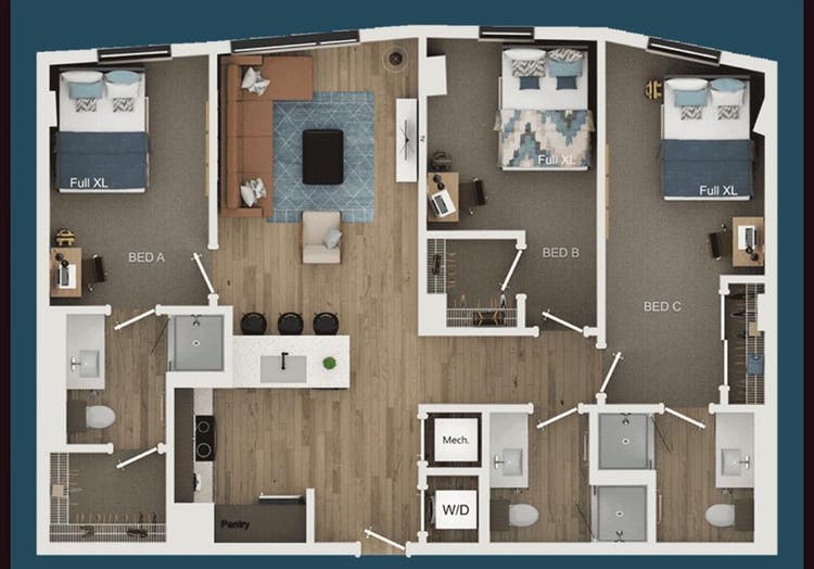 NEED GIRL ROOMATE SUBLEASE AT REV