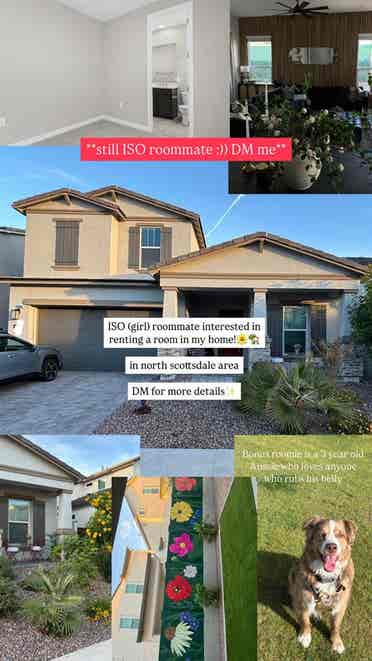 Room for rent in North Scottsdale