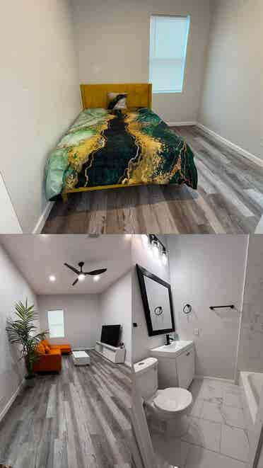 Loft W/Private BR,Bath,Living room