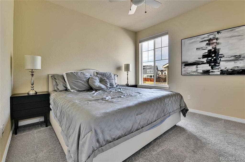 Furnished room with private bath